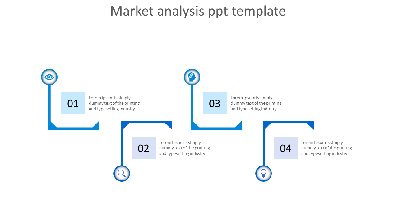 market analysis ppt template-4-blue